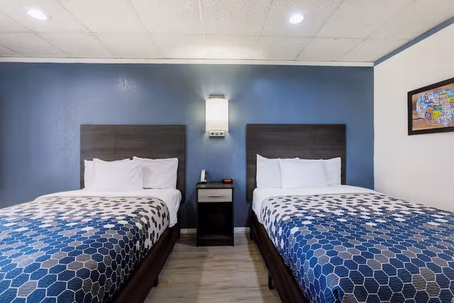 Room, 2 Double Beds, Non Smoking
