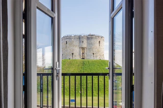 Double Guest Room with Balcony and Tower View