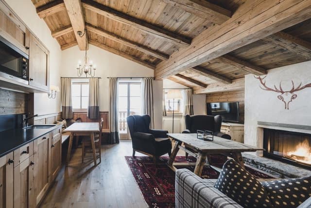 Suite with Fireplace