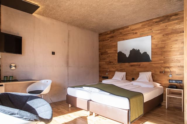 Double room village view and Balcony