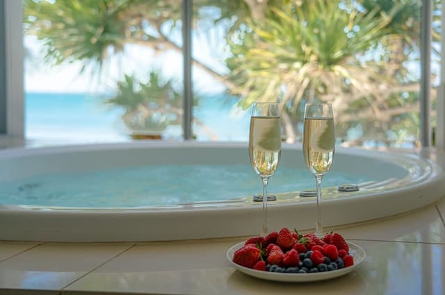 One Bedroom Beachfront Spa