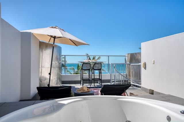 Beachfront Spa Studio Penthouse