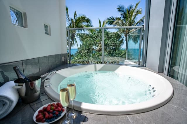 One Bedroom Beachfront Spa Penthouse