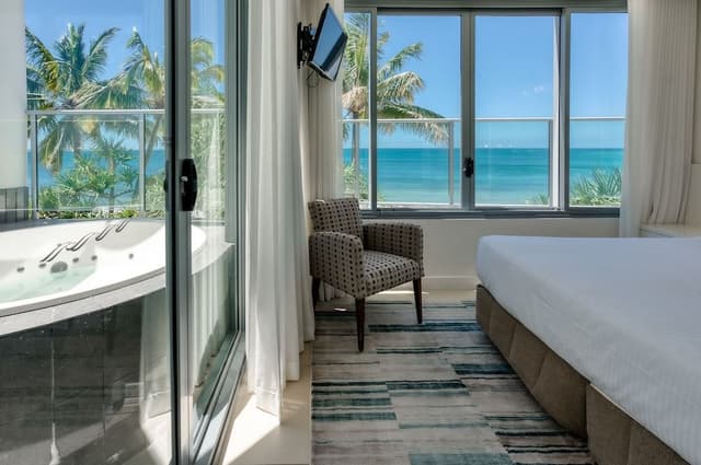 One Bedroom Beachfront Spa Penthouse