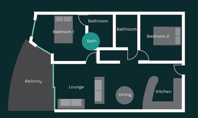 Superior Two Bedroom Apartments