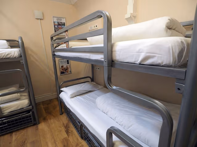 One bed in a 4 bed dorm
