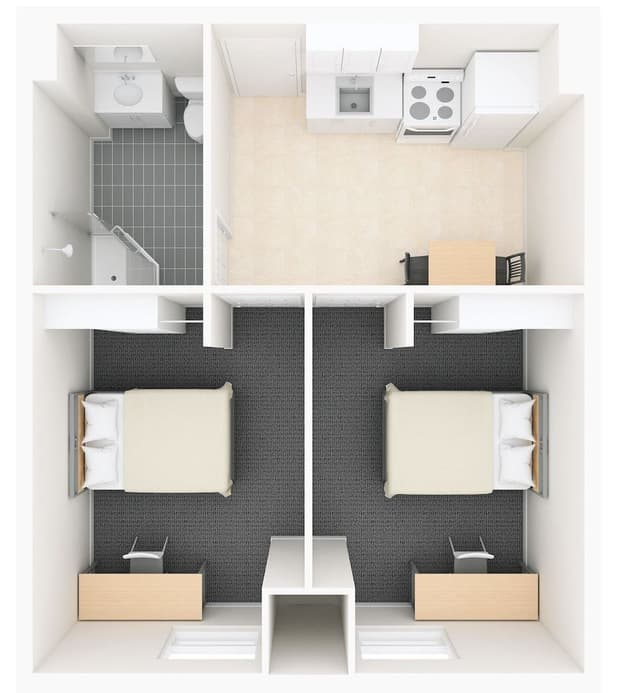 2 Bedroom Suite
