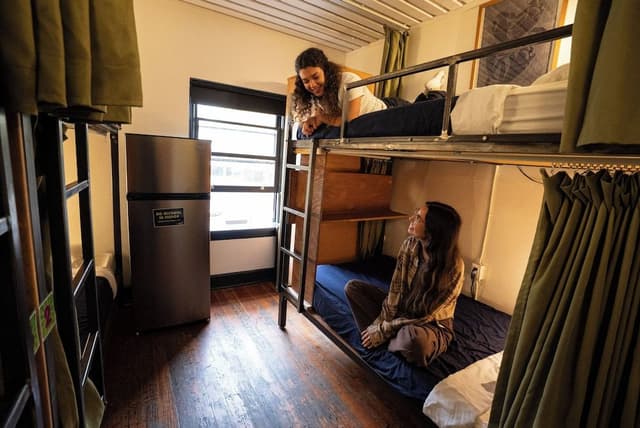 Bed in Female Deluxe Dormitory (Shared Bathroom)