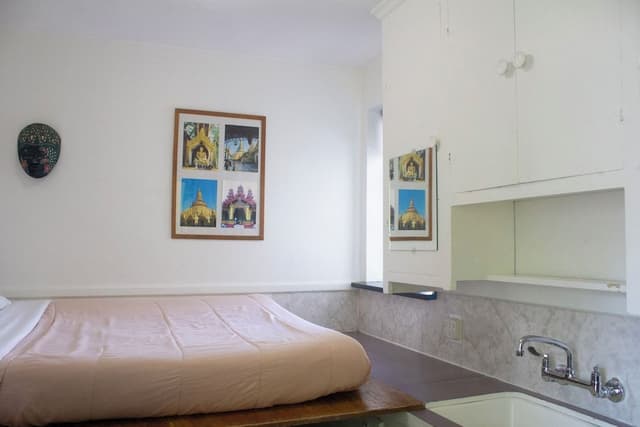 Micro Double Room with Sink (Shared Bathroom)