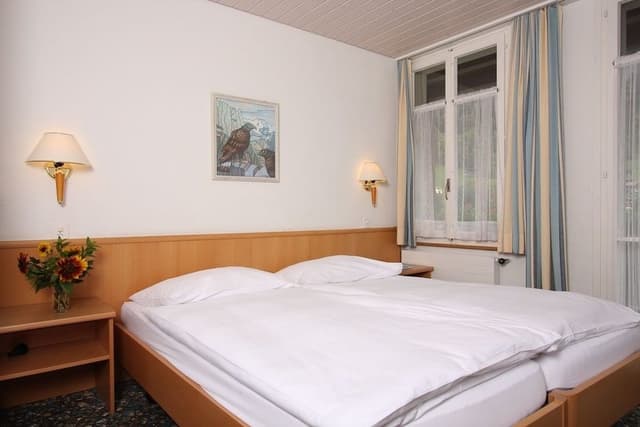 Double or Twin Room, 2 Twin Beds, Balcony, Mountain View