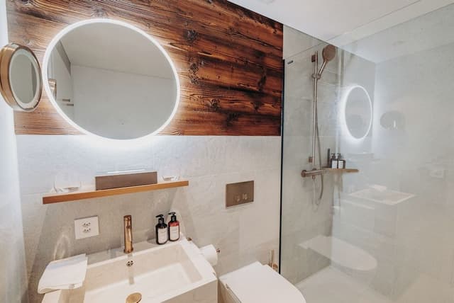 Chalet Twin Room, balcony, mountain view