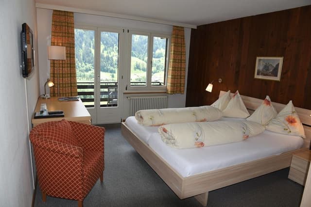 Panoramic Double Room, Balcony, Mountain View (Eiger)