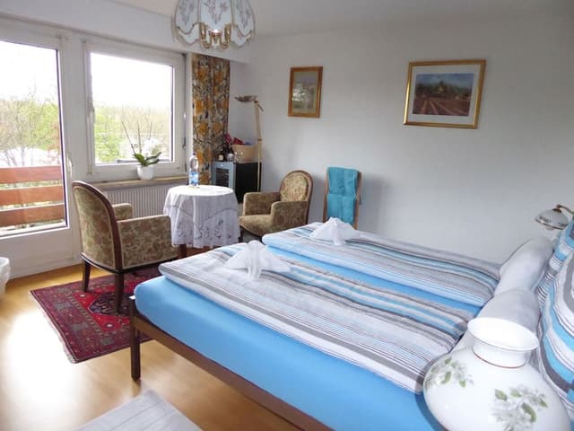 Double Room, Shared Bathroom (Balcony)