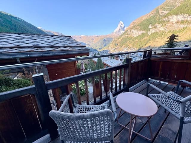 Boutique Double Room with Matterhorn View