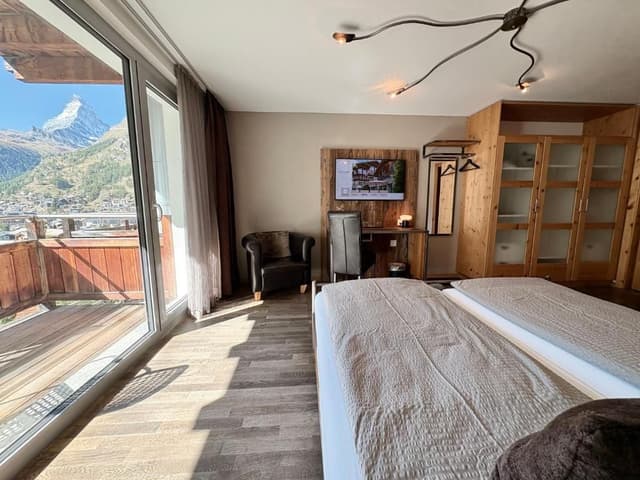 Boutique Double Room with Matterhorn View