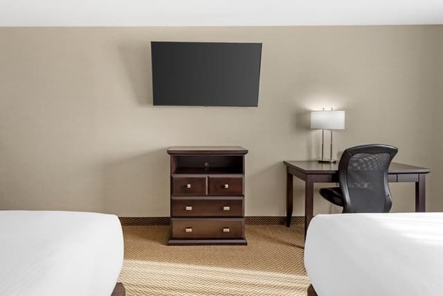 Standard Room, 2 Queen Beds, Non Smoking, Refrigerator & Microwave