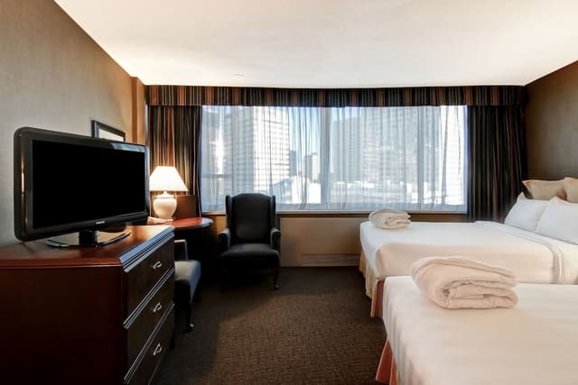 Standard Double Room, 2 Double Beds, City View