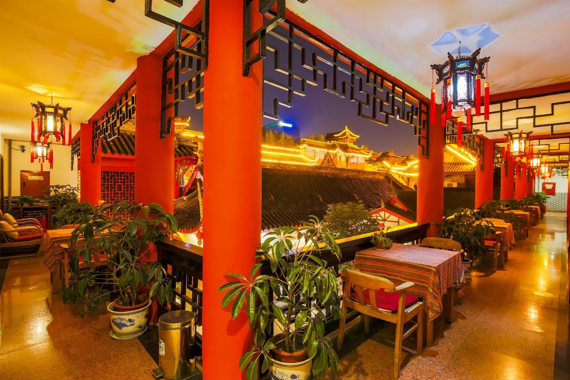 เวินจุน คอร์ทยาร์ด โฮเทล เฉิงตู - ชุนซี โรด บรานช์ (Wenjun Courtyard hotel Chengdu - Chunxi Road Branch)4