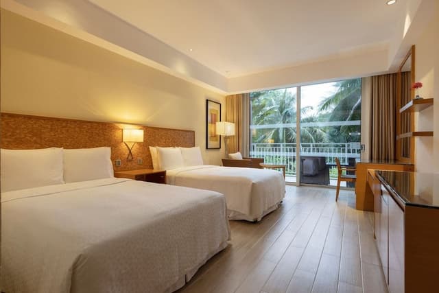 Room, 2 Twin Beds, Balcony, Garden View