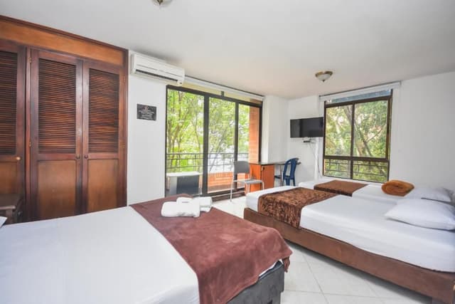 Quadruple Room with Balcony
