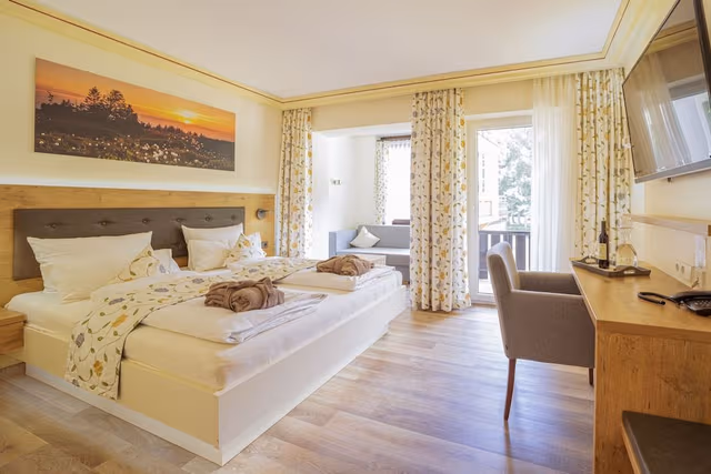 Standard Double Room, Balcony, Lake View (Seeseite)