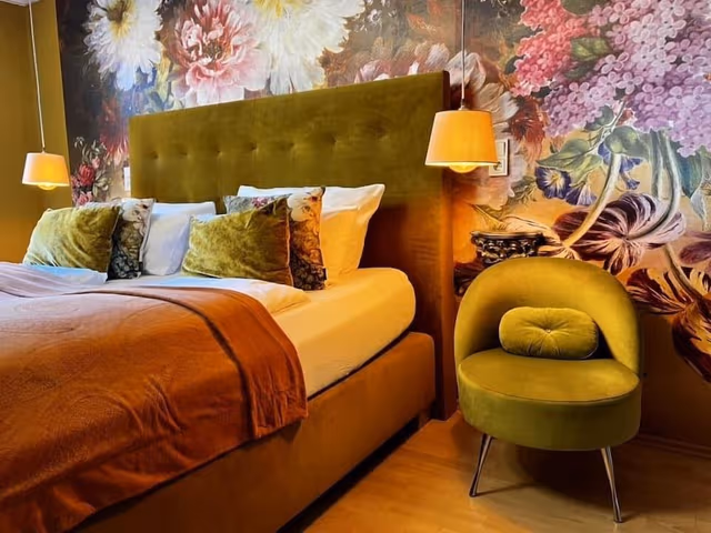 Deluxe Double Room, 1 King Bed, Non Smoking, Courtyard View (with air condition)