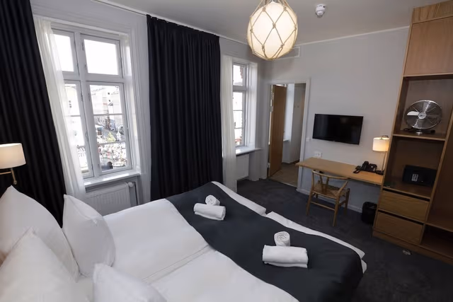 Double room with a view