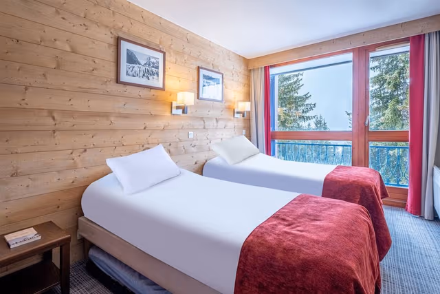 Appartement 4 personnes - 1 chambre - Balcon - Vue montagne