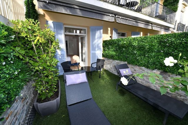 Double Room, Terrace, Garden View