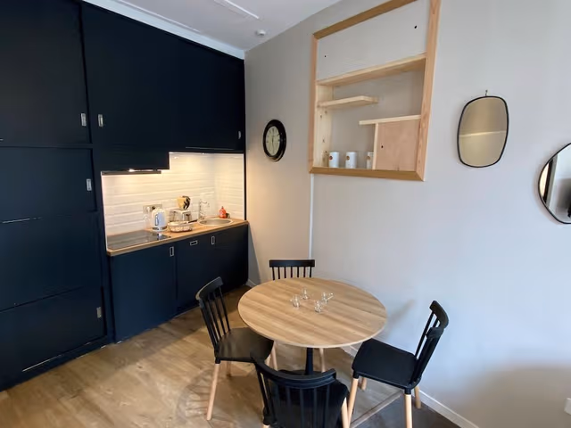 Superior Studio, Ensuite, Garden View (Studio plain pied)