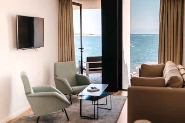 La Terrasse Suite Familiale, vue Mer