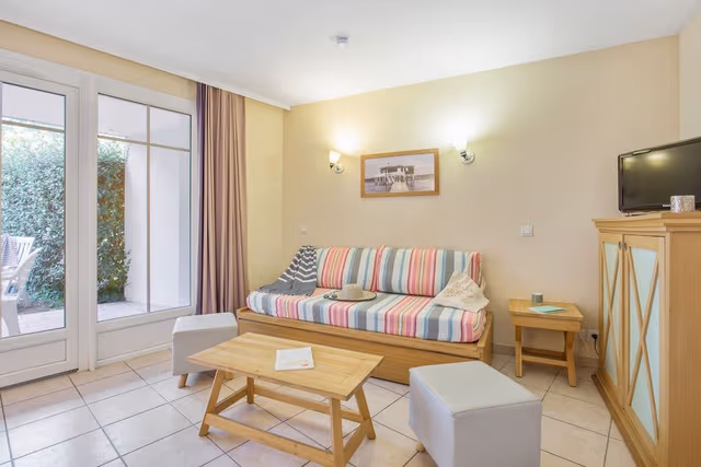 Apartment 6 people - 1 bedroom + 1 sleeping alcove - Terrace or balcony