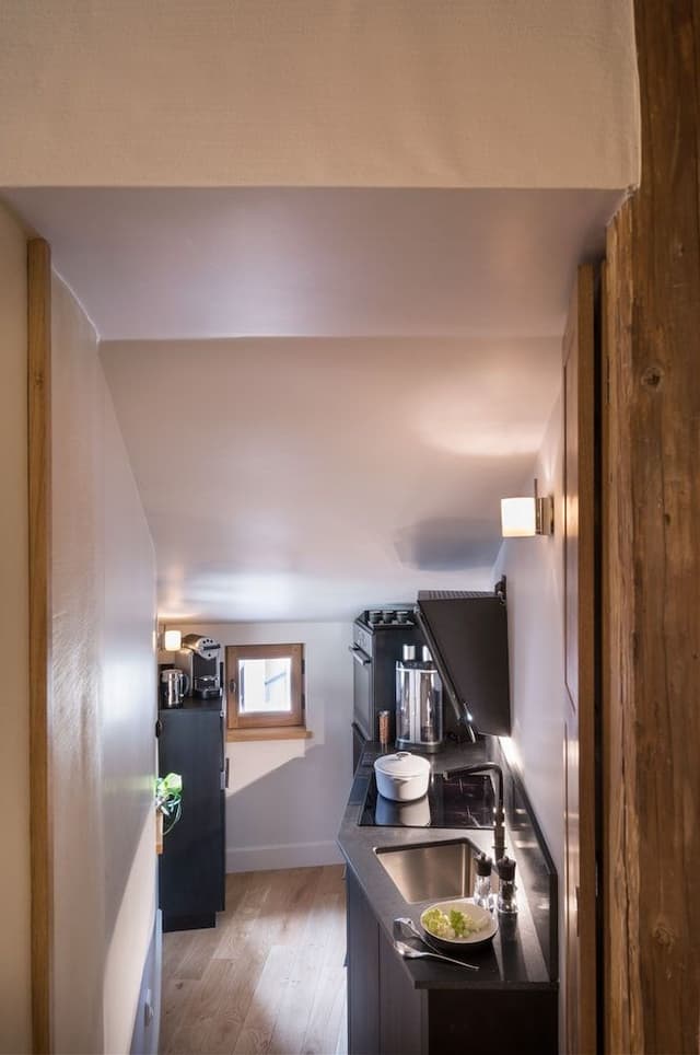 Duplex Apartment with Fireplace and Hammam