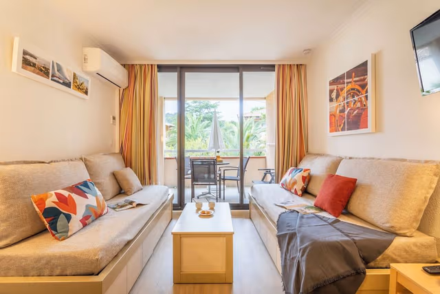 Studio 4 People - 1 night corner - Terrace - Air conditioned- Renovated