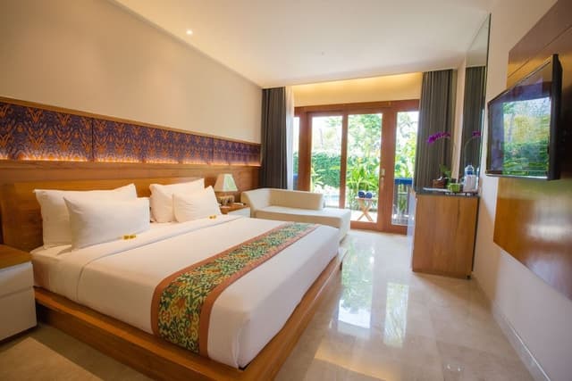 Deluxe Double Room, 1 Bedroom, Pool Access