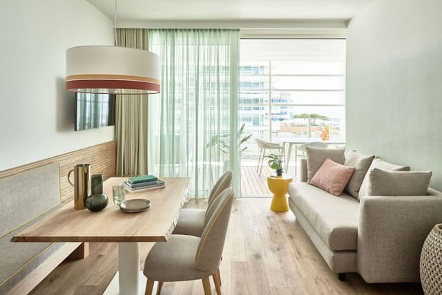 Deluxe Apartment, 2 Bedrooms, Terrace, Partial Sea View
