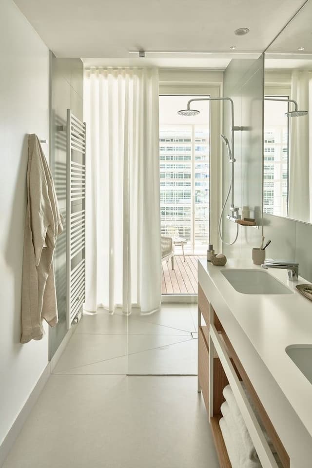 Deluxe Apartment, 2 Bedrooms, Terrace, Partial Sea View