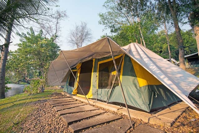 Tent River Front View