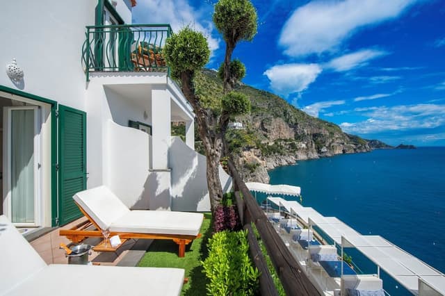 Deluxe Double Room, Terrace, Sea View