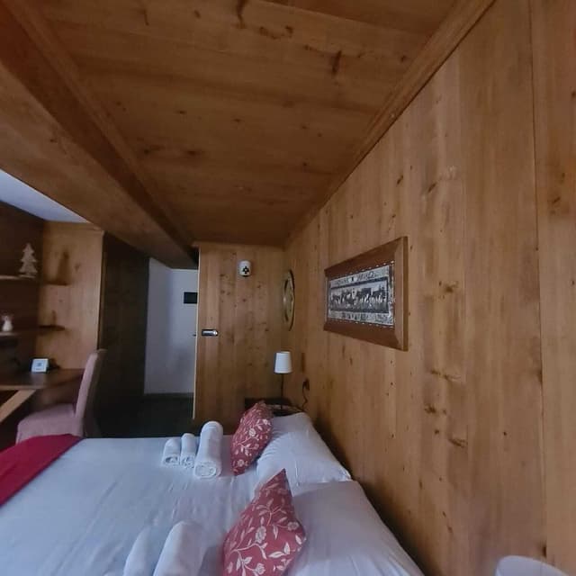 Junior Double Room, 1 Double Bed, Mountain View, Garden Area
