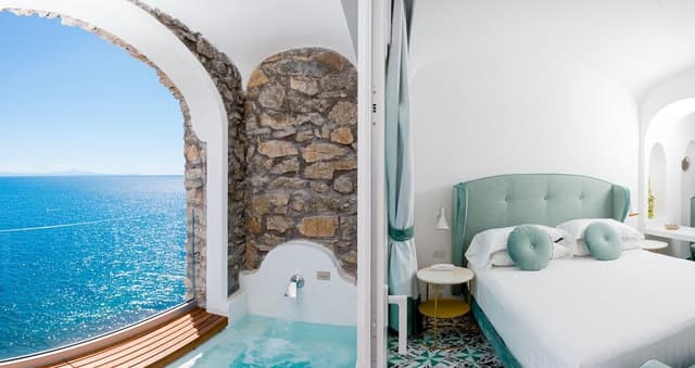 Junior Suite, 1 Bedroom, Jetted Tub, Sea View