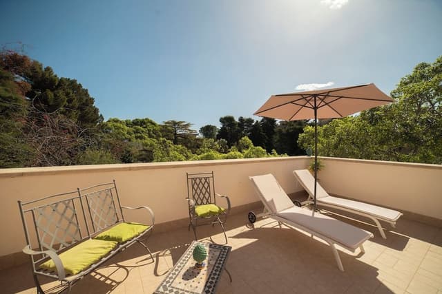 Panoramic Double Room, Terrace, Garden View