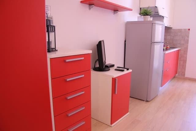 Economy Studio, Kitchenette, City View