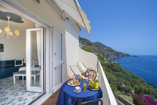Standard Quadruple Room, Balcony, Sea View
