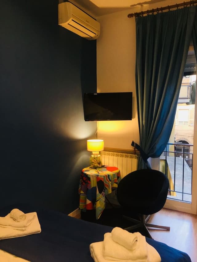 Double or Twin Room, Ensuite (Small Room) (Light Blue)