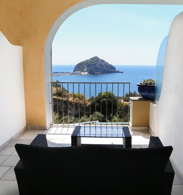 Deluxe Double Room, Terrace, Sea View