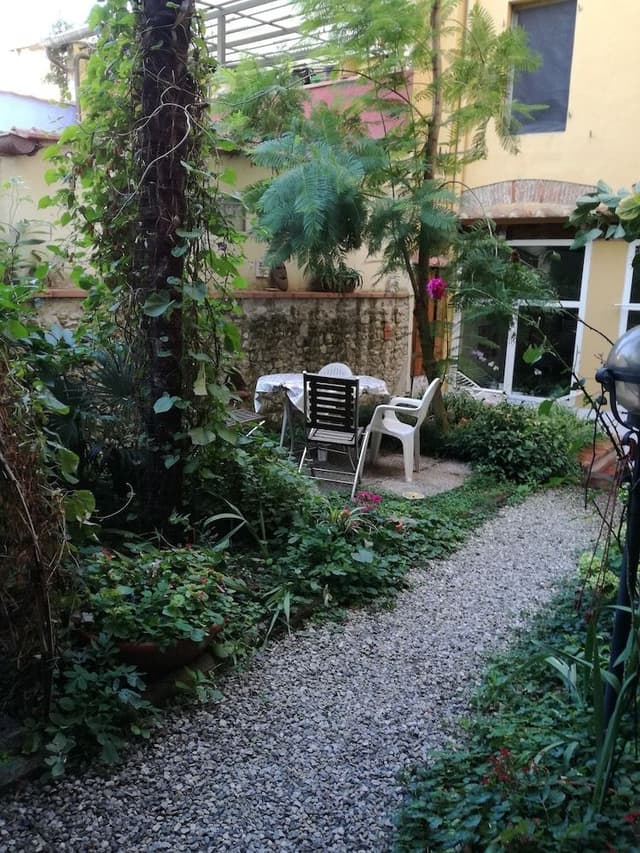 Comfort Quadruple Room, 1 Bedroom, Private Bathroom, Garden View