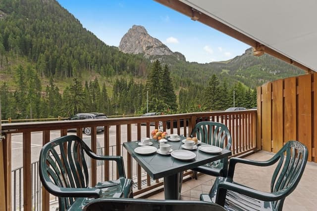 Panoramic Studio, Balcony, Mountain View (4 people)