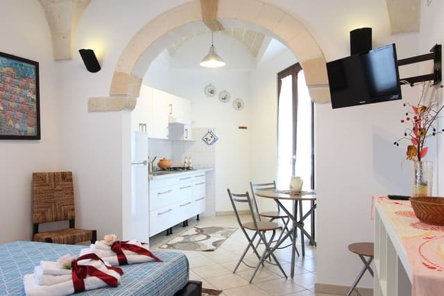Comfort Studio, 1 Double Bed, Terrace, Garden Area (Geranio)