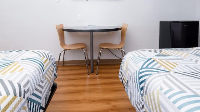 Standard Room, 2 Double Beds, Non Smoking, Refrigerator